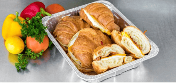 Egg, Bacon & Cheese Croissant Sandwiches