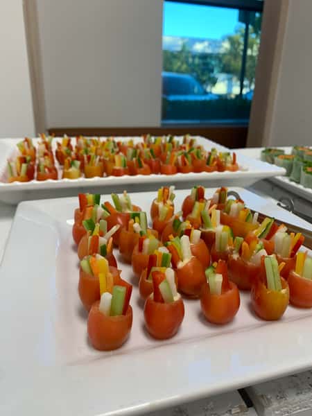 Mini Stuffed Cherry Tomato