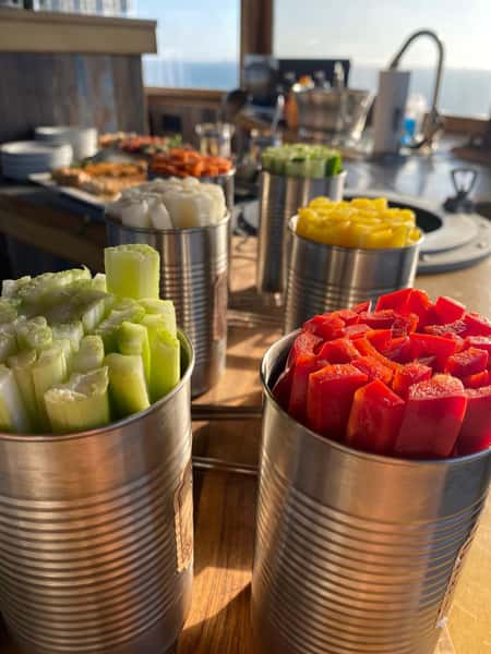 Crudité Display