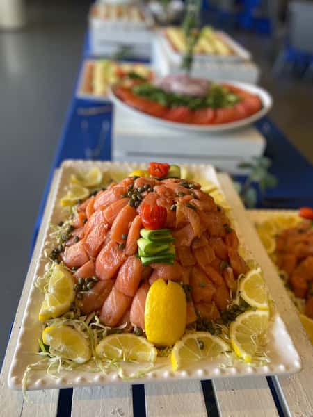 Smoked Salmon Kiddush Lunch