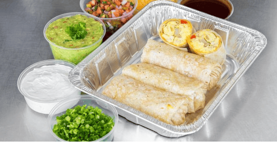 Corporate Breakfast Burritos