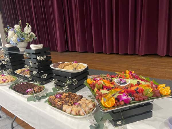 Kiddush Dessert Display