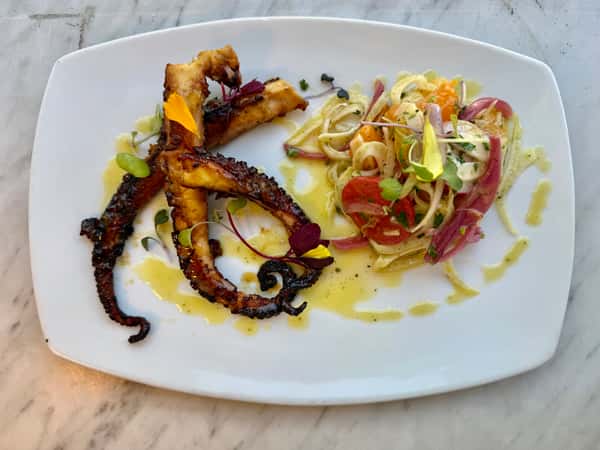 Seared Octopus with Citrus Glaze