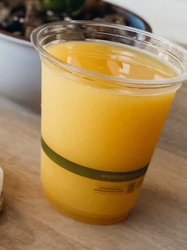 12 oz Organic Orange Juice