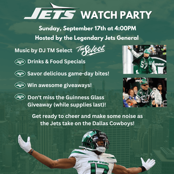 New York Jets Gameday Party Pack