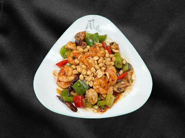 130 Kung Pao Shrimp (Peanuts Optional)
