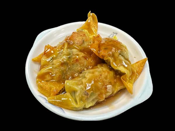 10. 香葉雞煎餃 / Pan-Fried Basil Chicken Dumpling