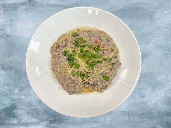 鹹魚蒸肉餅 / Steamed Minced Pork Patty w/ Salted Fish (HKL)