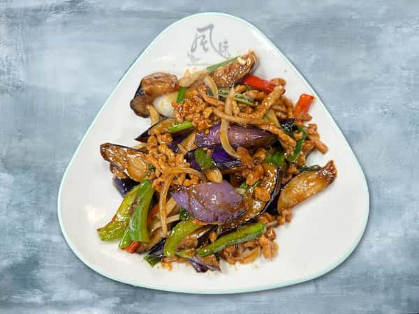 62. 魚香肉絲茄子 / Shredded Pork with Eggplant in Garlic Sauce (HKL)