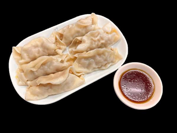 蒸水餃  / Steamed Pork Dumplings (6pcs)