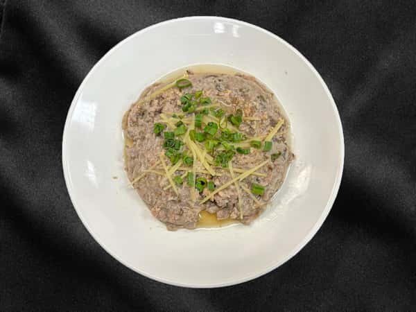 176 Steamed Minced Pork Patty with Salted Fish