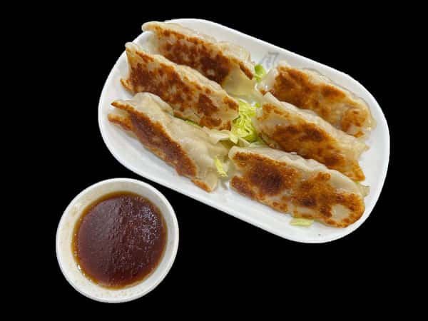 京式煎鍋貼  / Pan-Fried Pork Dumplings (6pcs)