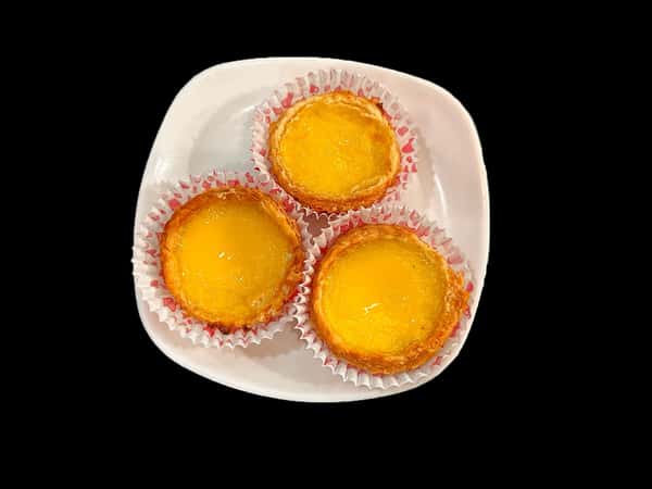 酥香雞蛋撻 / Baked Golden Egg Tarts