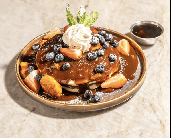 Banana Nutella Pancakes