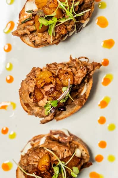 Montadito de Pernil