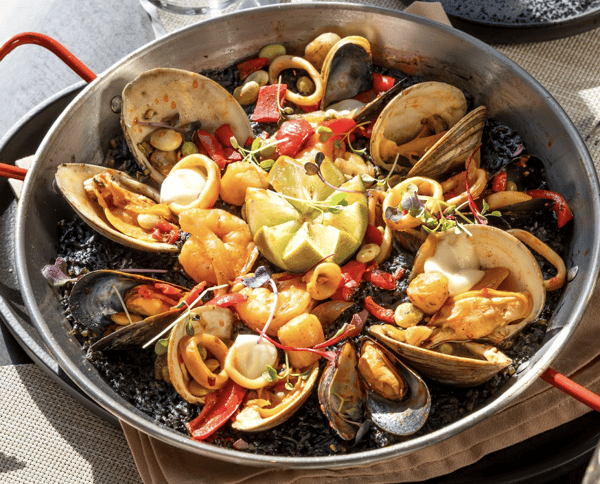 Paella Negra for two