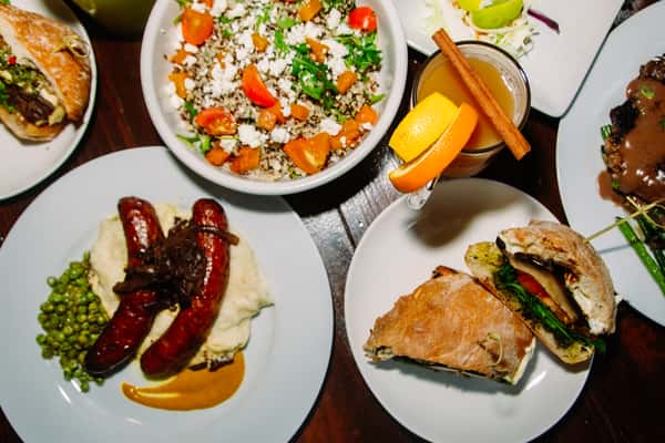 table of food
