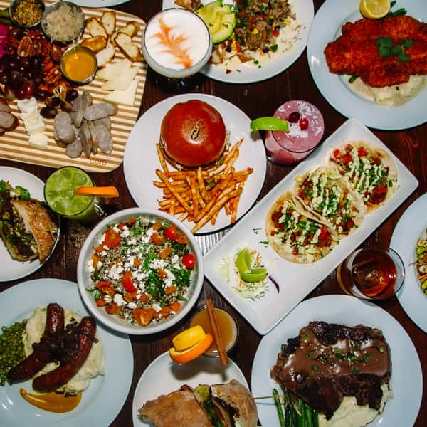 table of food