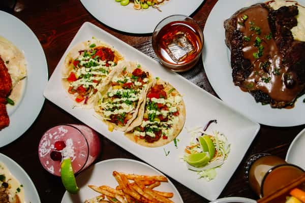 table of food