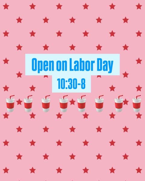 All locations open tomorrow normal hours!