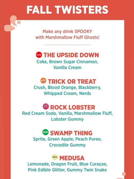 FALL MENU STARTS SEPTEMBER 1st!!!!!! Revealing TWO new drinks not on the menu-coming soon!!!!