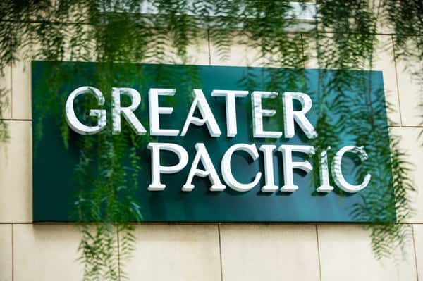 Greater Pacific's exterior sign