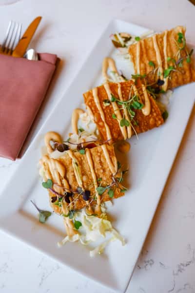 Artfully plated