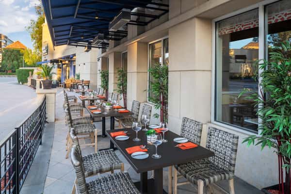 Patio tables and chairs