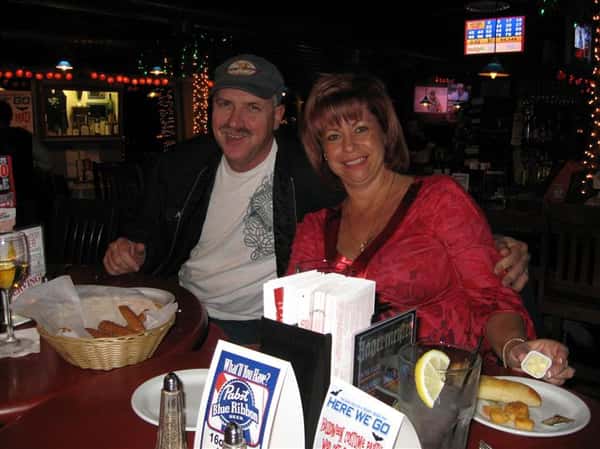 couple smiling for picture