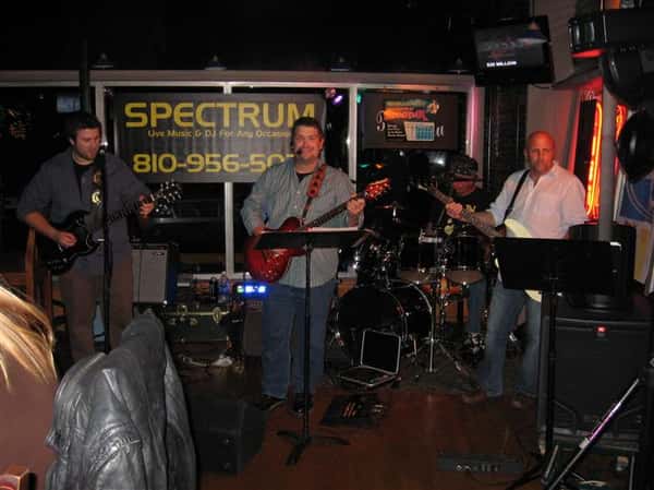 band playing