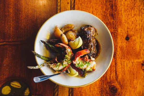 Braised Short Ribs & Lobster