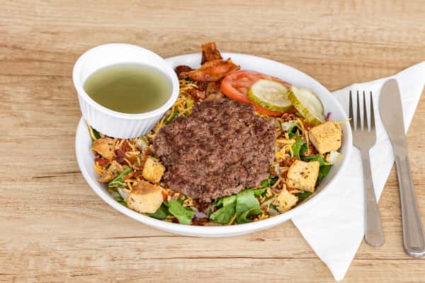 *Cheese Burger Salad