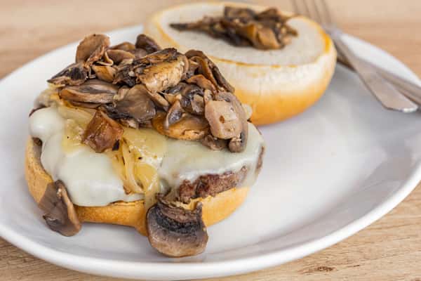 Mushroom Swiss Burger