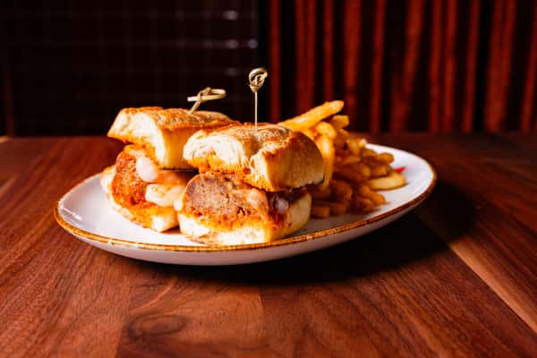 TRADITIONAL MEATBALL PANINI