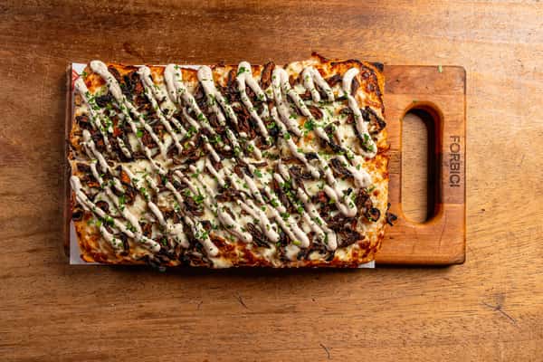 FUNGHI PIZZA (24" SQUARE) (V)