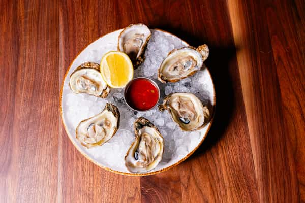 OYSTERS ON THE HALF SHELL