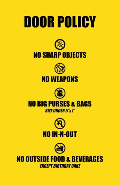 Door Policy