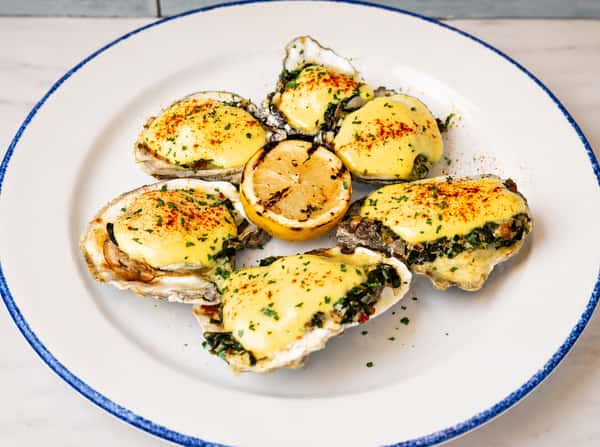 Oysters Rockefeller