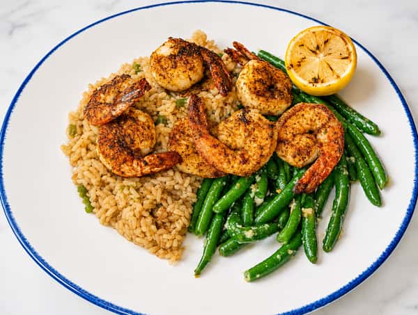 Grilled Shrimp Dinner