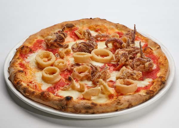 Pizza Calamari Fritti