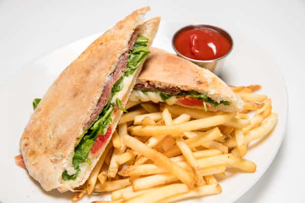 Crudo e rucola panino