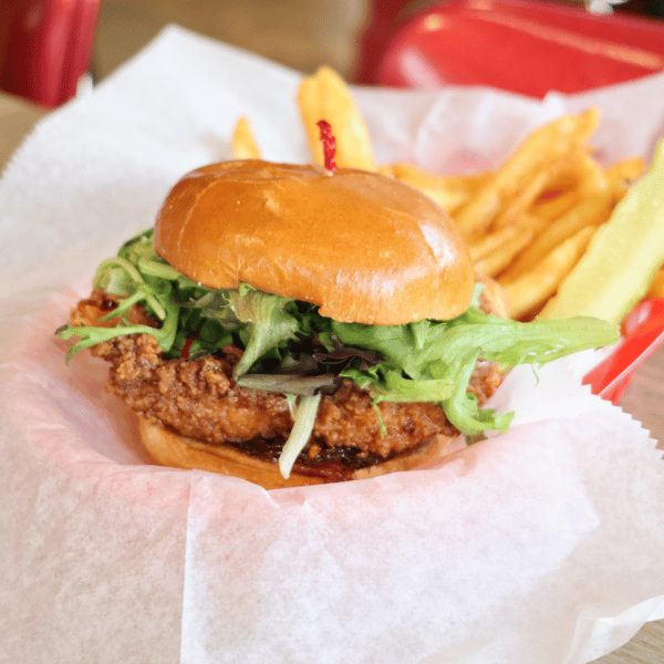 Georgia Hot Honey Chicken Sandwhich