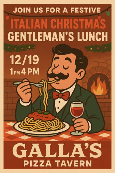 Galla's Christmas Lunch Event