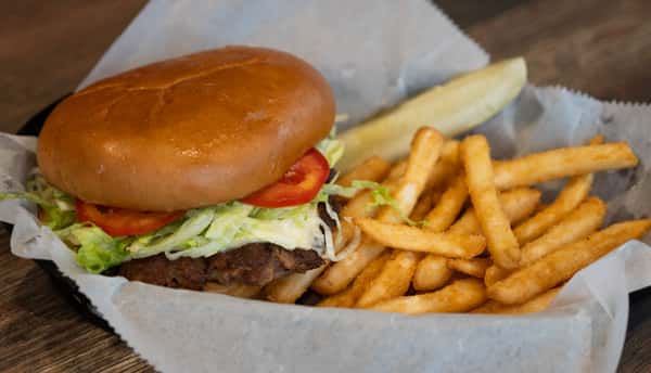 Kids Cheese Burger & Fries