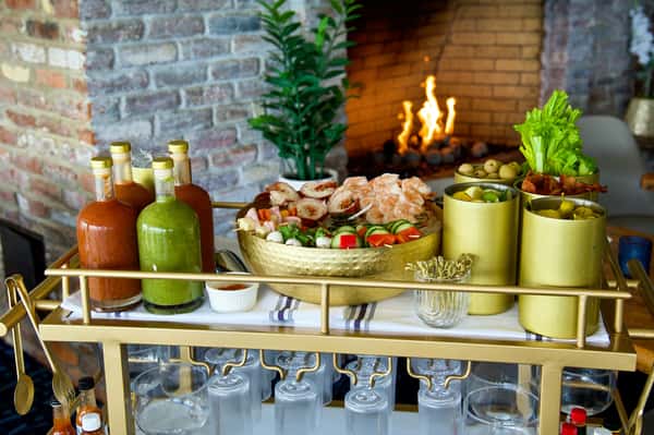 Bloody Mary Cart