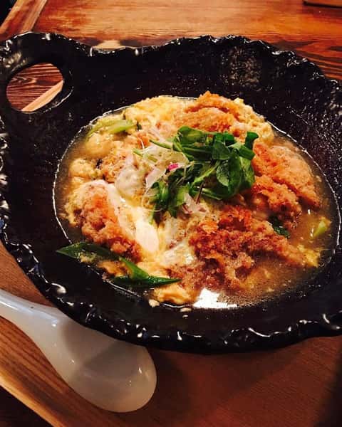 The "Oyako" Simmered Chicken Cutlet Teishoku