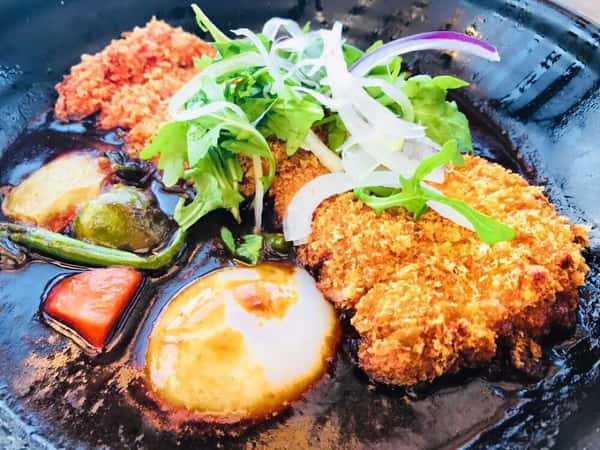 Miso Pork Cutlet Teishoku