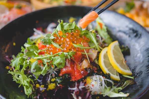 Sashimi Salad