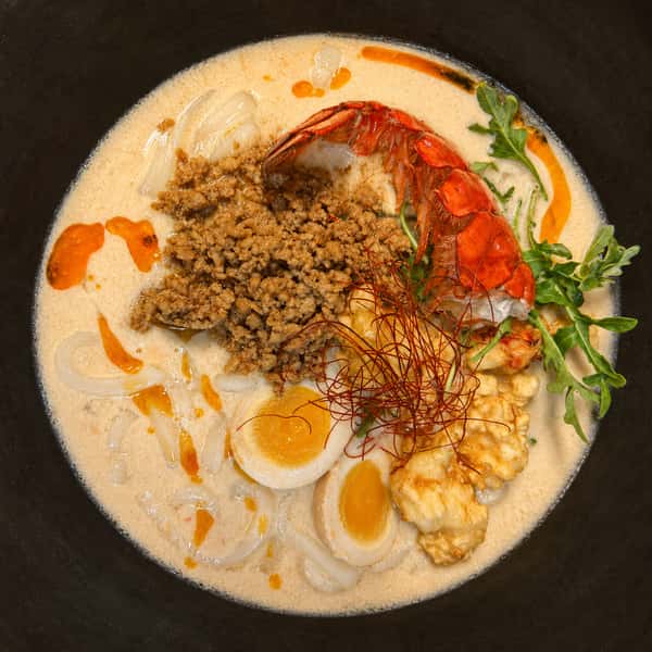 Lobster Tempura Tantan Udon