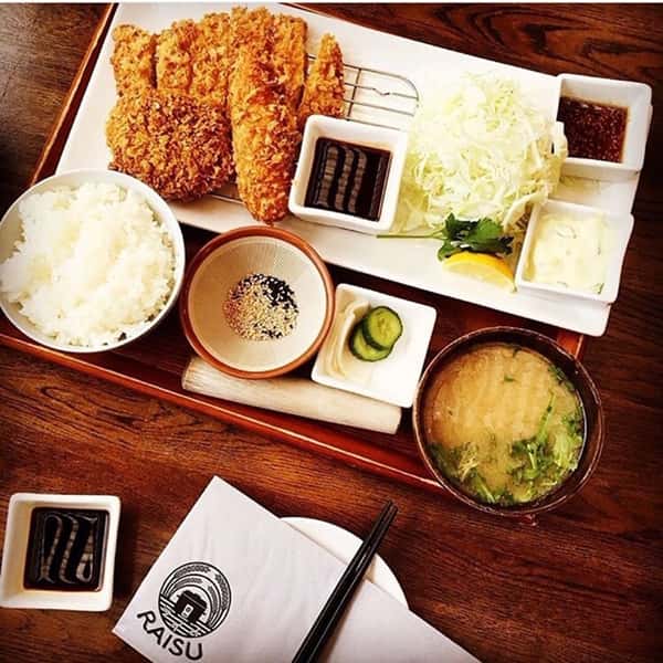 Mixed Cutlet Teishoku